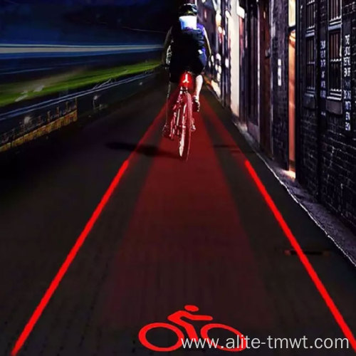 Rechareable Battery Bike 2 Laser Li7 Modes Bicycle